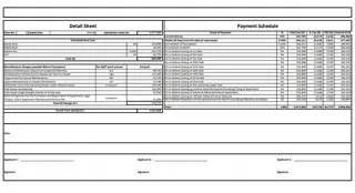 Prestige Glenbrook Costing Detaila